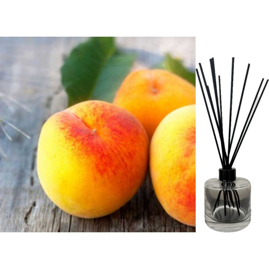 Makassar Ebony & Peach - Reed Diffuser