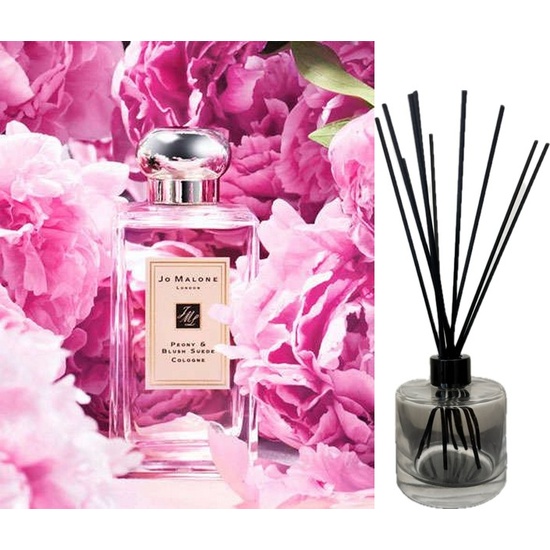 Peony & Blush Suede - Reed Diffuser