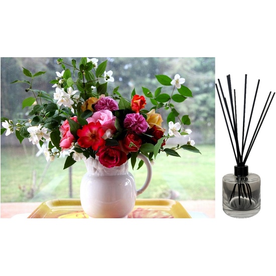 Pink Rose & Jasmine - Reed Diffuser