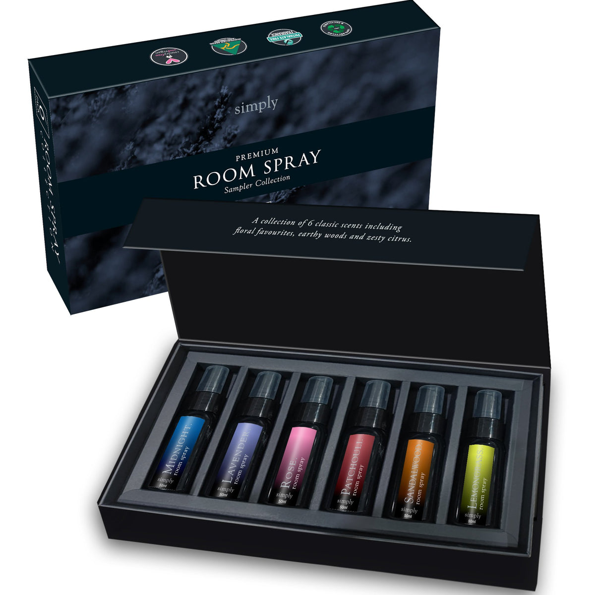 Simply Room Spray 6-pack Box Set