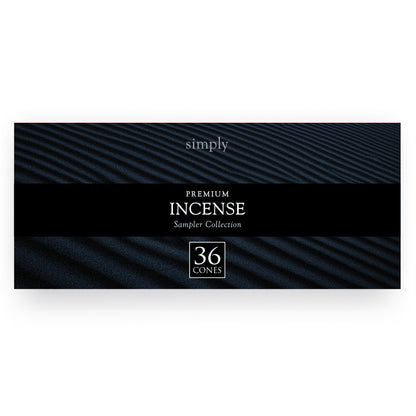 Simply Incense Cone Sampler Collection Box Set