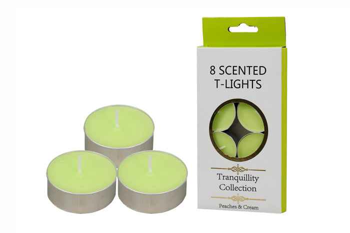 Peaches & Cream - Tea Light Candles