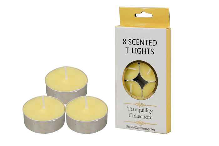 Fresh Cut Pineapples - Tea Light Candles