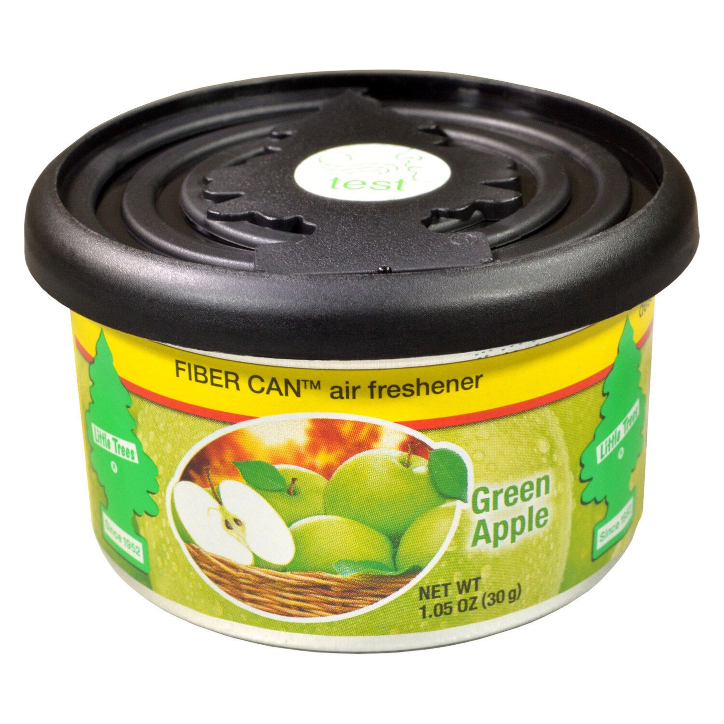 Green Apple - Fiber Can Car Air Freshener