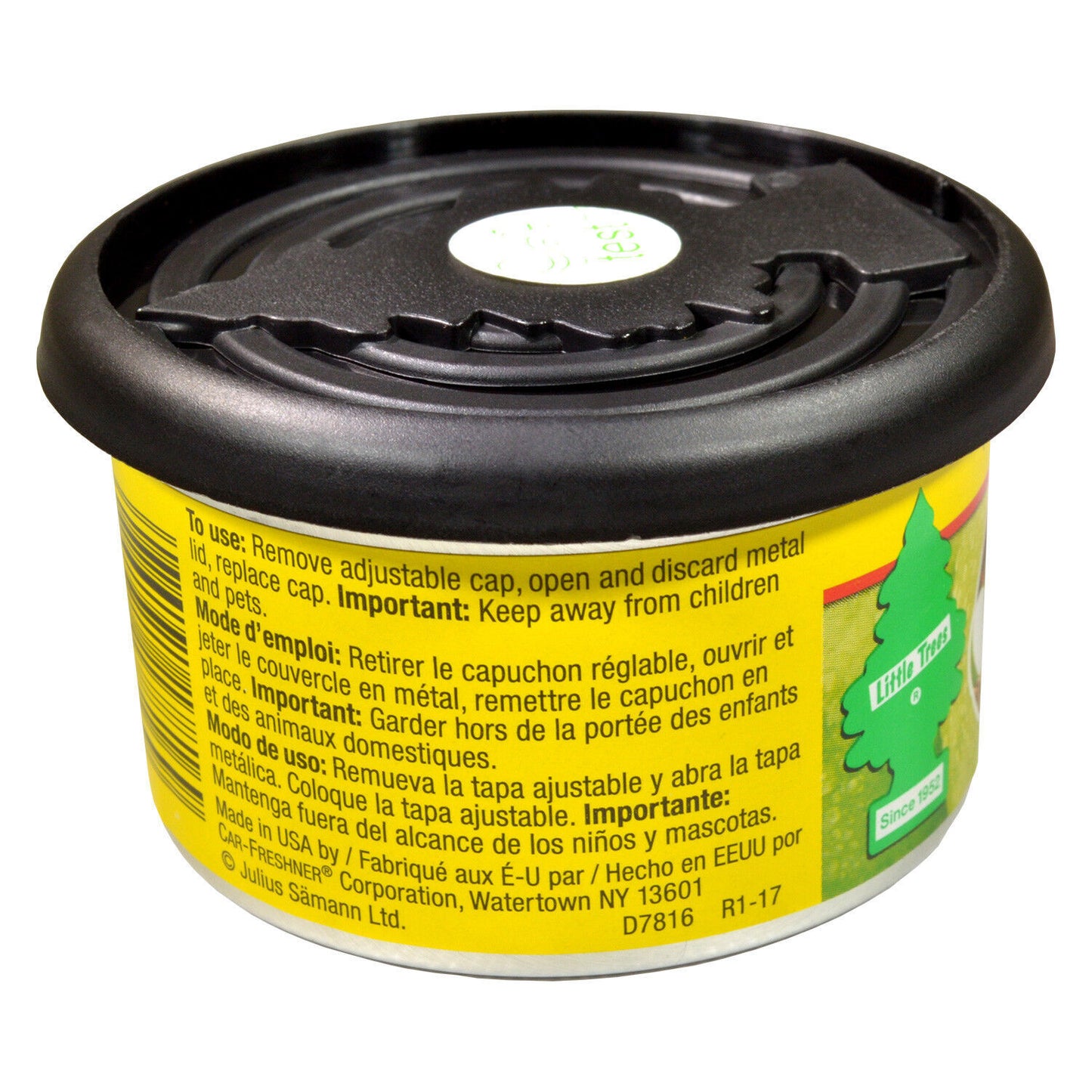 Green Apple - Fiber Can Car Air Freshener