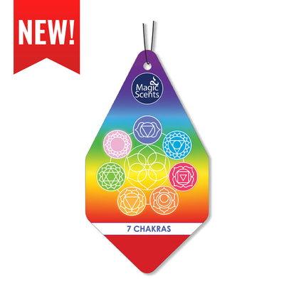 7 Chakras - Car Air Freshener