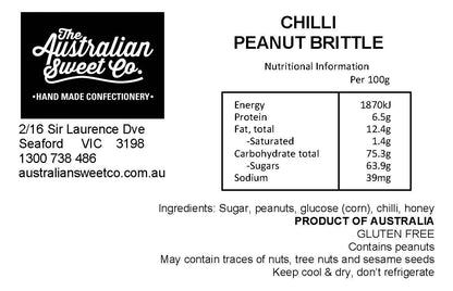 Chilli Peanut Brittle