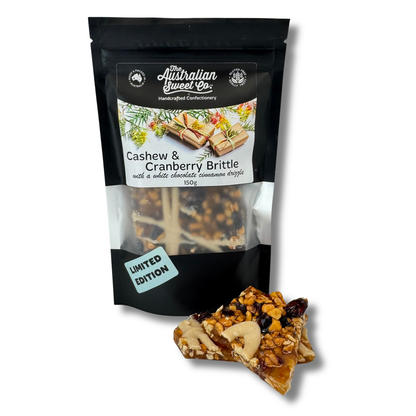 Cashew & Cranberry Christmas Brittle