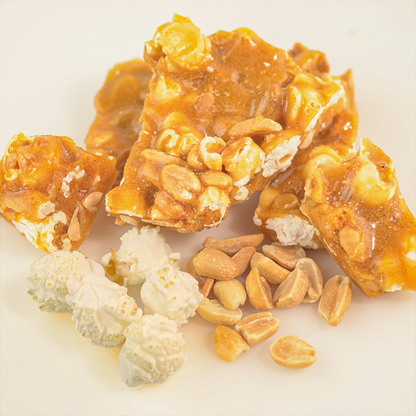 Popcorn & Peanut Brittle