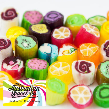 Fruit Assorted Rock Candy