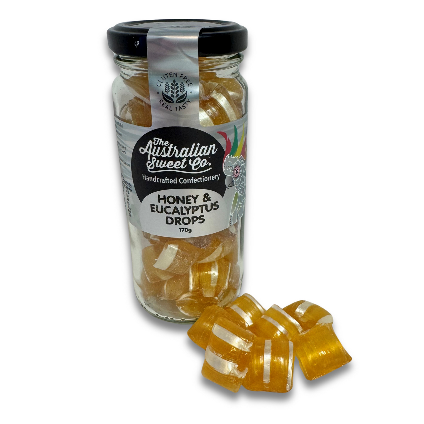 Honey & Eucalyptus Rock Candy