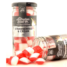 Strawberries & Cream Rock Candy