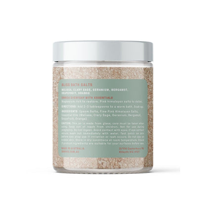 Bliss - Essential Oil Bath Salts