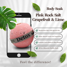 Detox - Pink Himalayan Rock Salt Bath Bomb (150g)