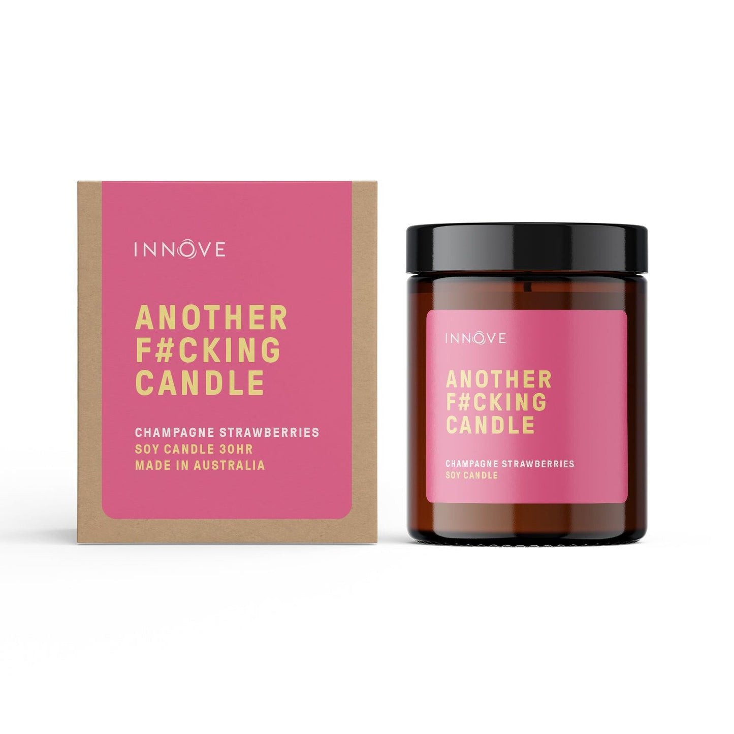 Another F#Cking Candle - Champagne Strawberries