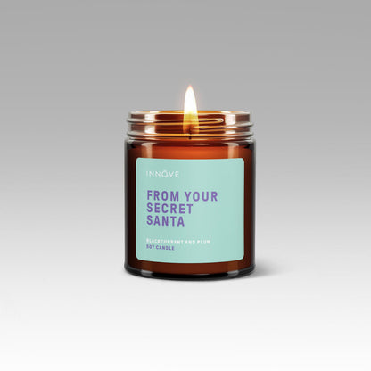 From Your Secret Santa - Blackcurrant & Plum Soy Candle