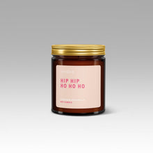 Hip Hip Ho Ho Ho - Cinnamon & Vanilla Soy Candle