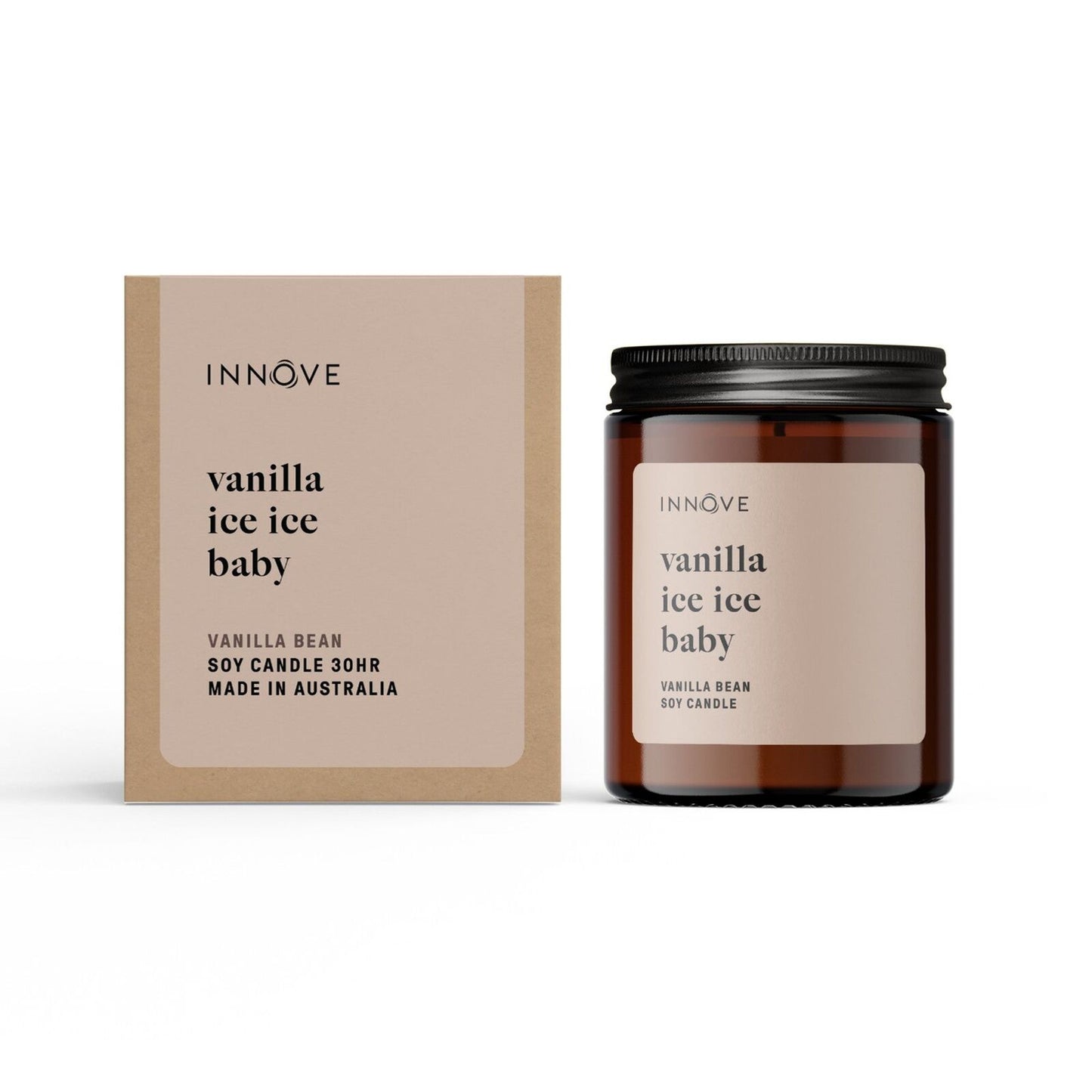 Vanilla Ice Ice Baby - Vanilla Bean Soy Candle