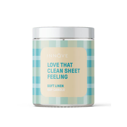 Love That Clean Sheet Feeling - Soft Linen Soy Candle