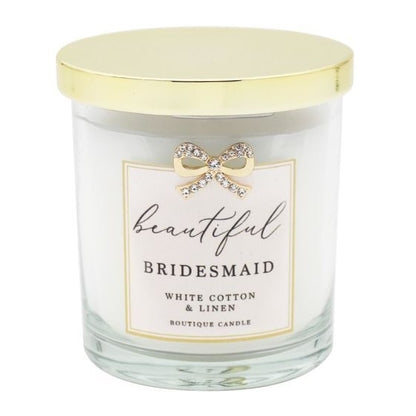 Beautiful Bridesmaid - Boutique Candle