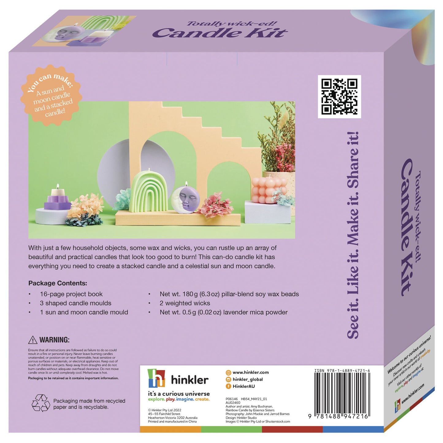 OMC! Totally Wick-ed! Candle Kit