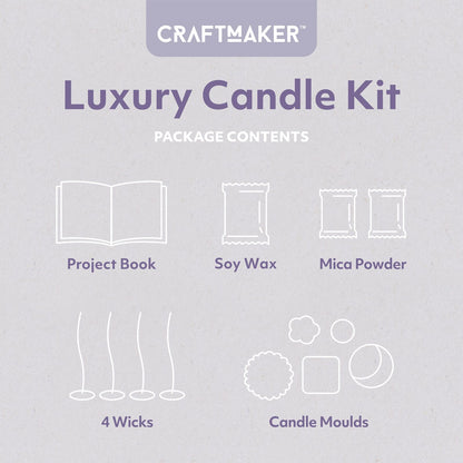 Craft Maker Deluxe Luxury Candle Kit
