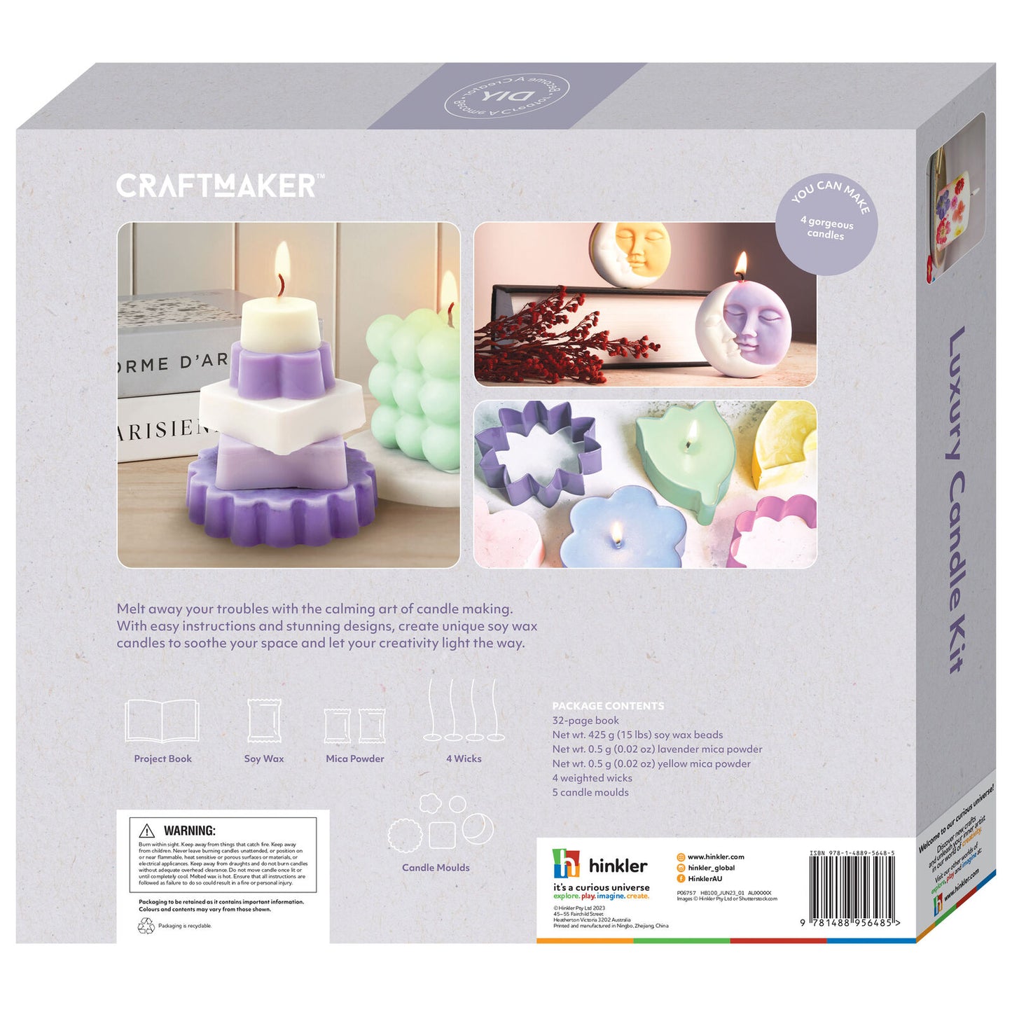 Craft Maker Deluxe Luxury Candle Kit