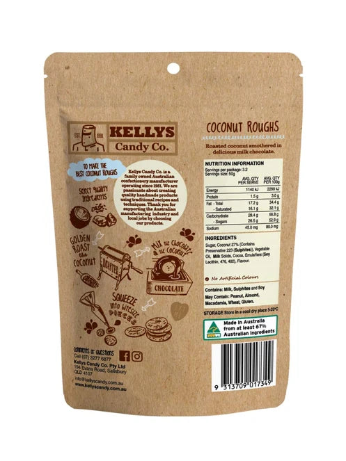 Coconut Roughs - 160g Pouch