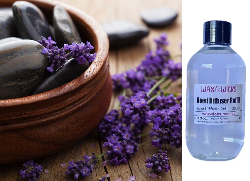 Black Amber & Lavender - Reed Diffuser Refill