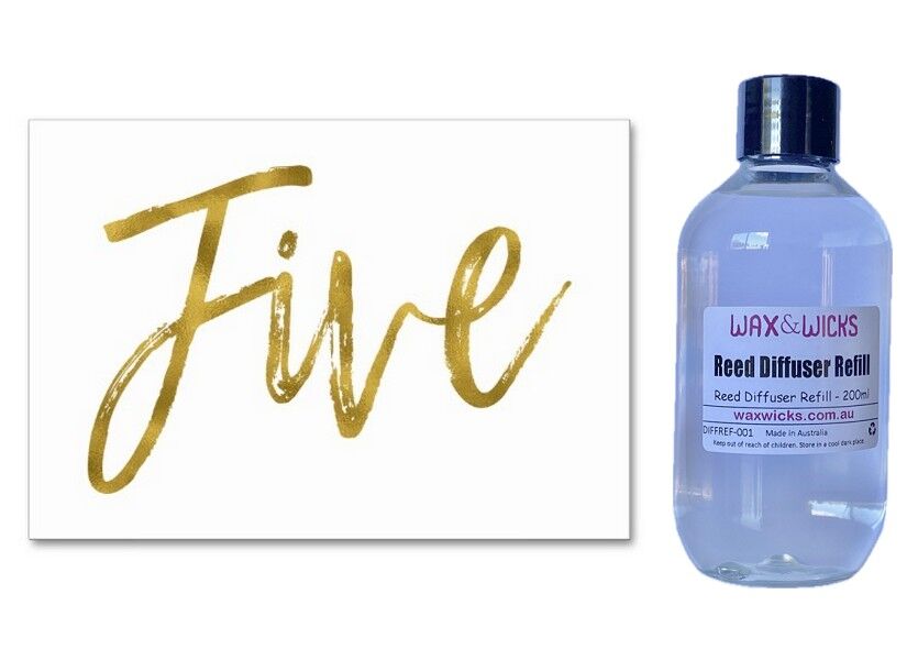 Five - Reed Diffuser Refill