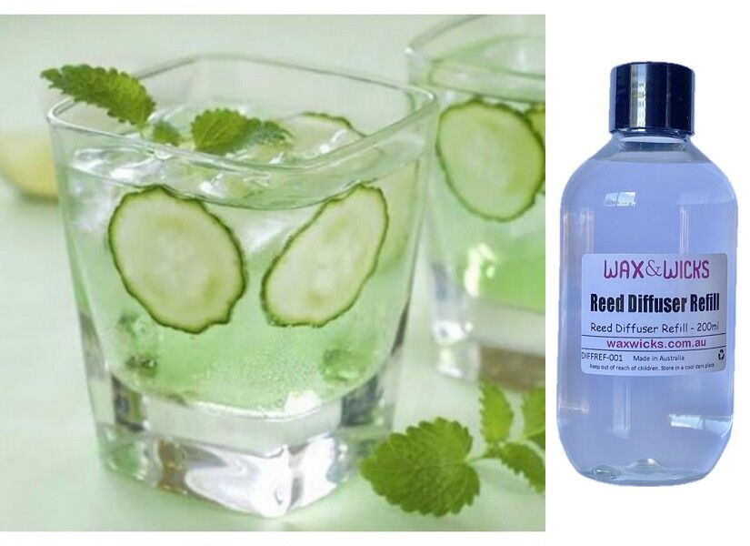 Cucumber & Green Tea - Reed Diffuser Refill
