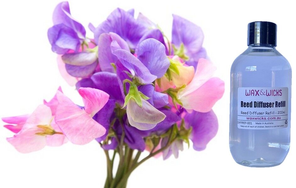 Sweet Pea & Vanilla - Reed Diffuser Refill