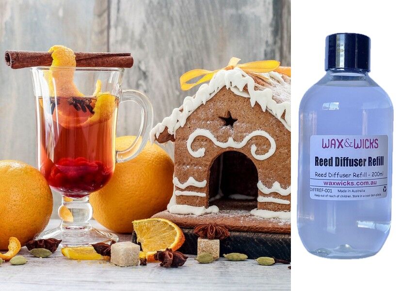 Orange Peel & Cinnamon - Reed Diffuser Refill