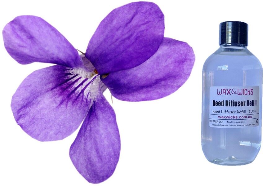 Violet Leaf - Reed Diffuser Refill