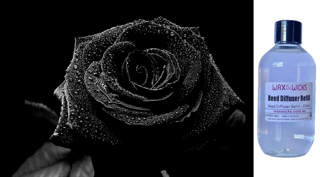 Black Rose & Oud - Reed Diffuser Refill