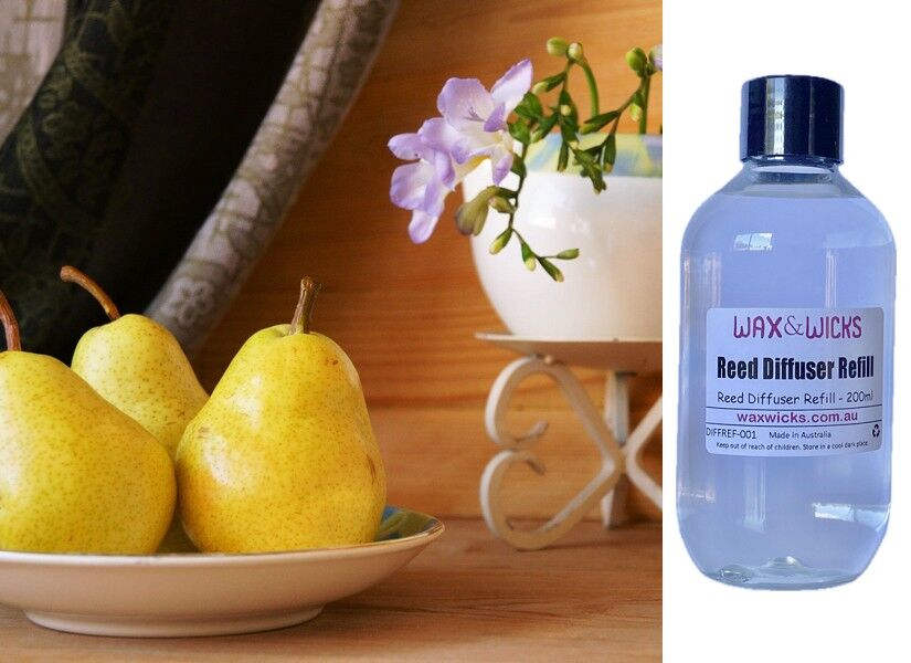 English Pear & Freesia Type - Reed Diffuser Refill