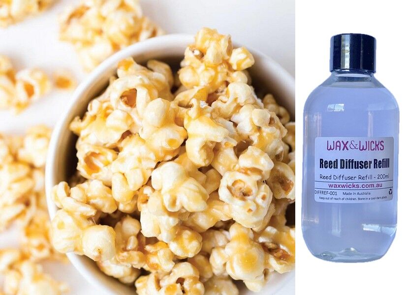 Buttered Caramel Popcorn - Reed Diffuser Refill