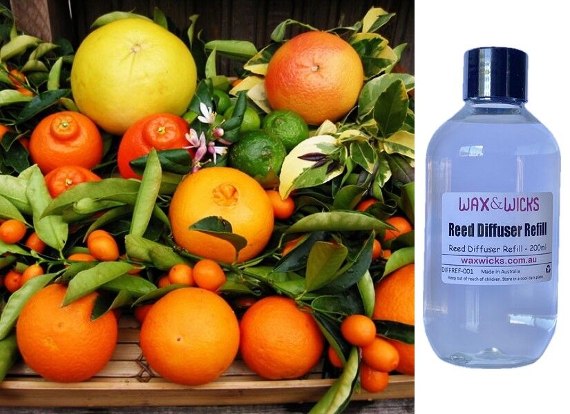 Sun Drenched Clementine - Reed Diffuser Refill