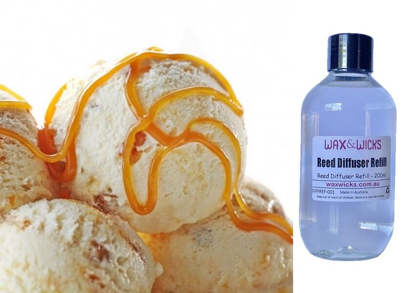 Salted Caramel Ice Cream - Reed Diffuser Refill