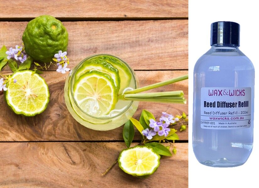 Lemongrass & Kaffir Lime - Reed Diffuser Refill