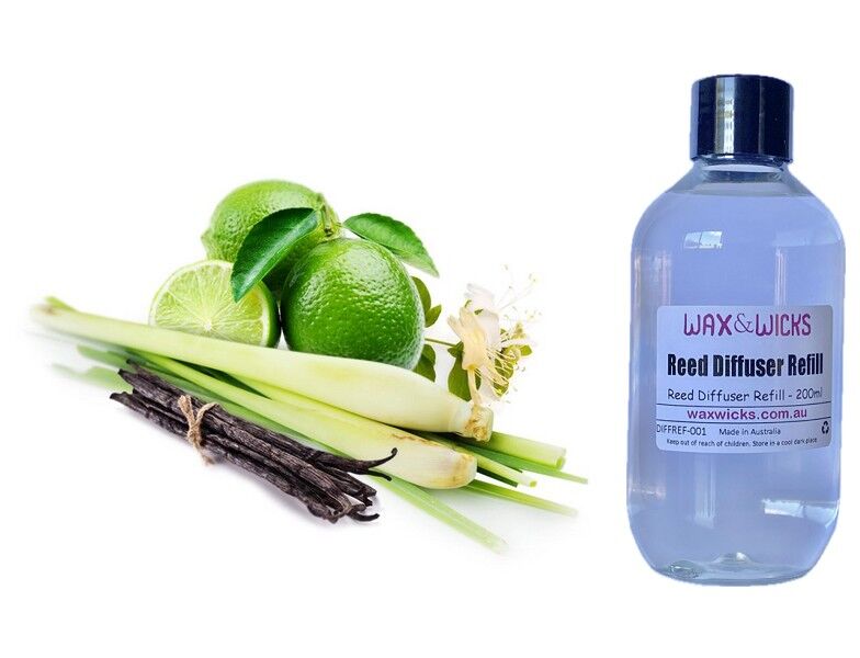 Lemongrass & Persian Lime - Reed Diffuser Refill