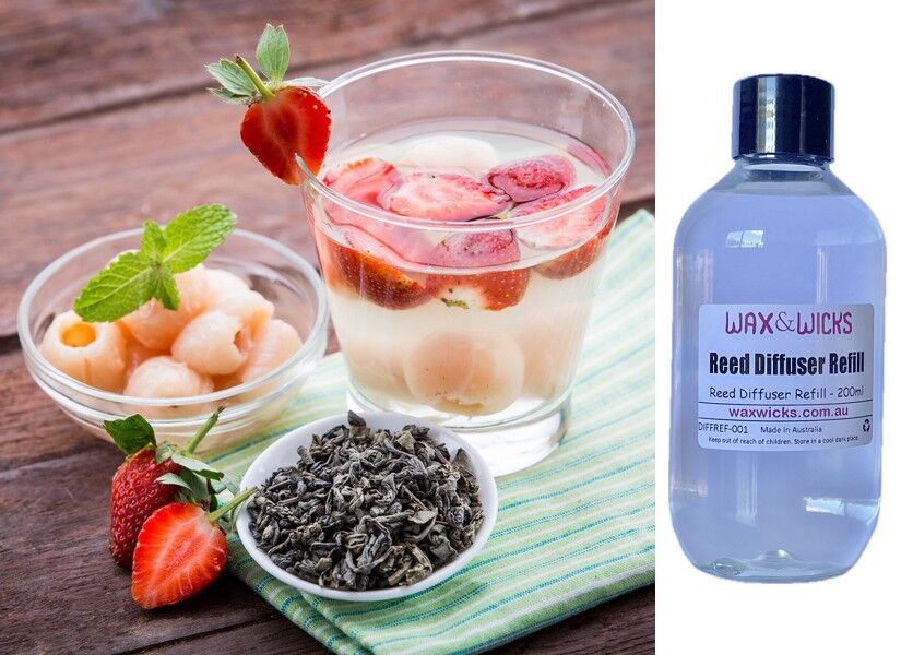 Lychee & Strawberries - Reed Diffuser Refill