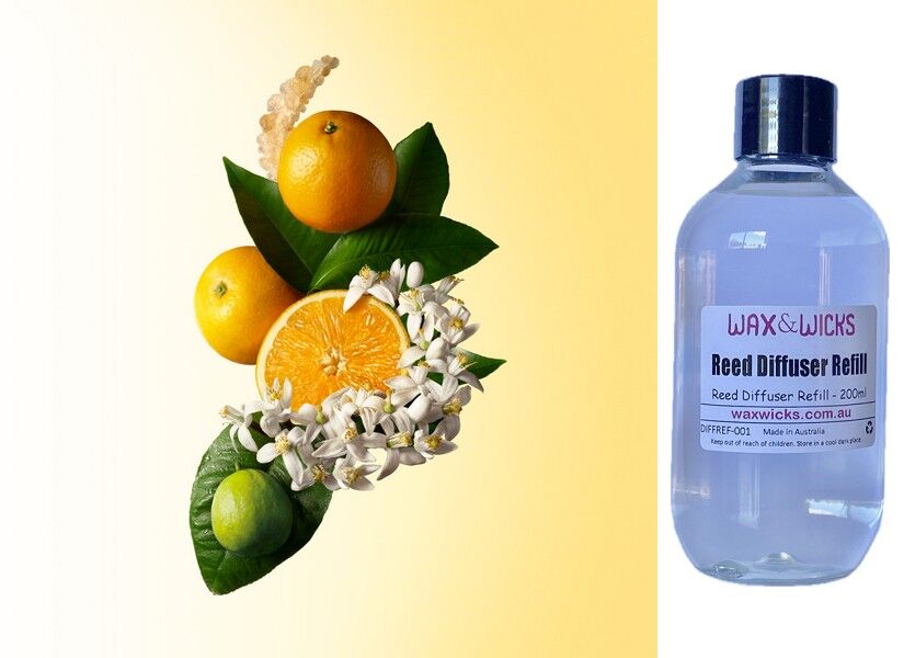 Orange & Bergamot - Reed Diffuser Refill