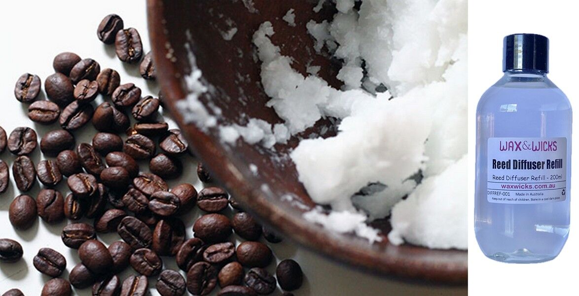Coffee Bean & Coconut - Reed Diffuser Refill
