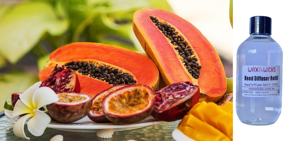 Passionfruit & Paw Paw - Reed Diffuser Refill