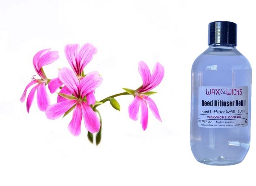 Rose Geranium - Reed Diffuser Refill