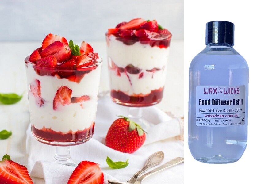 Strawberries & Cream - Reed Diffuser Refill