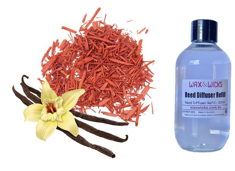 Sandalwood Vanilla - Reed Diffuser Refill