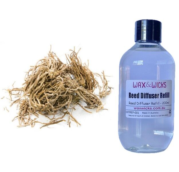 Suede & Musky Vetiver - Reed Diffuser Refill