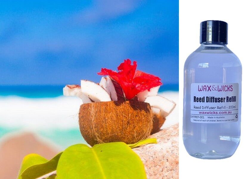 Coconut Palm & Hibiscus - Reed Diffuser Refill